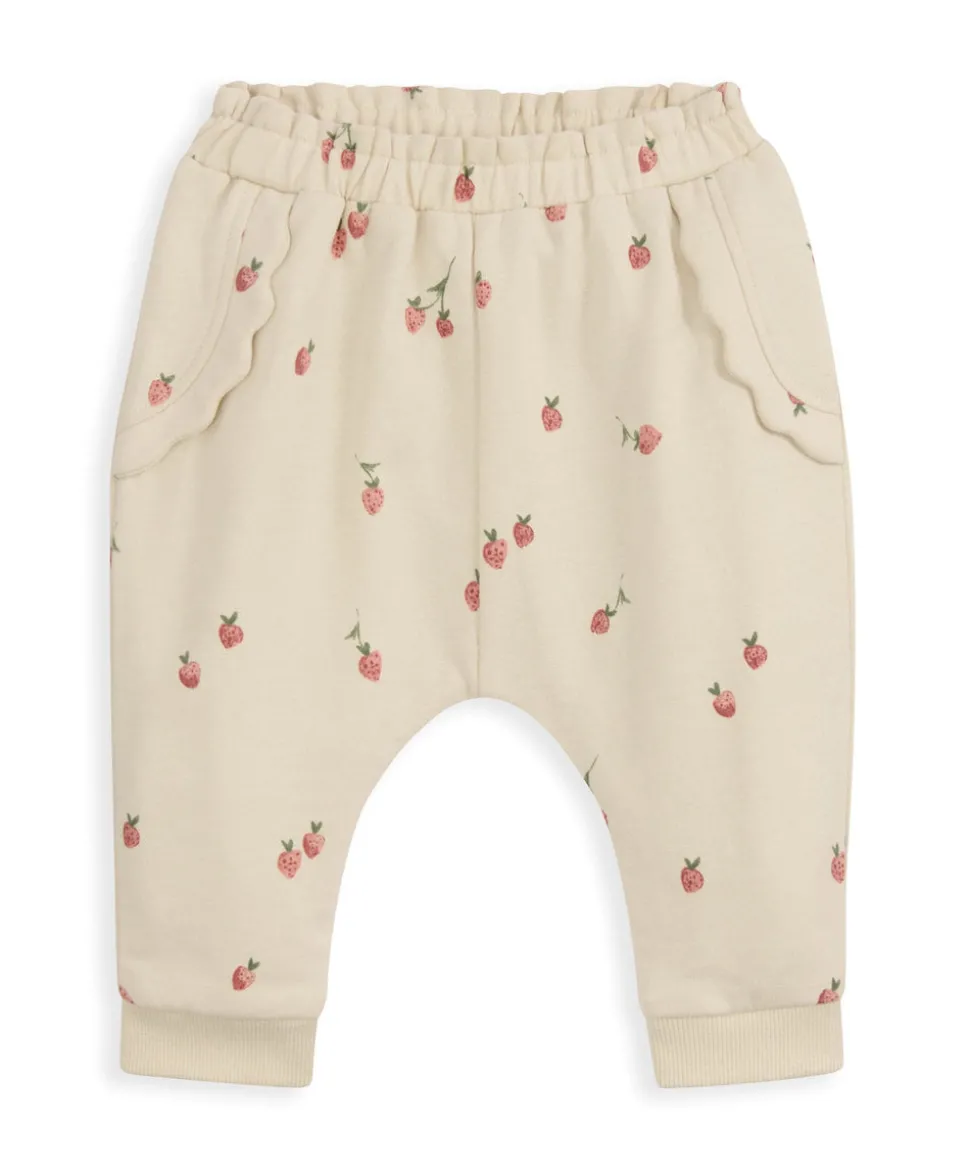 Strawberry Top and Joggers Outfit Set