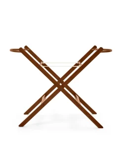 The Little Green Sheep Moses Basket Stand - Walnut