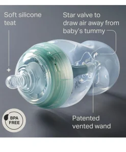 Tommee Tippee Advanced Anti-Colic Baby Bottle with Extra-Slow Flow Teat (Pack of 3) - 150ml