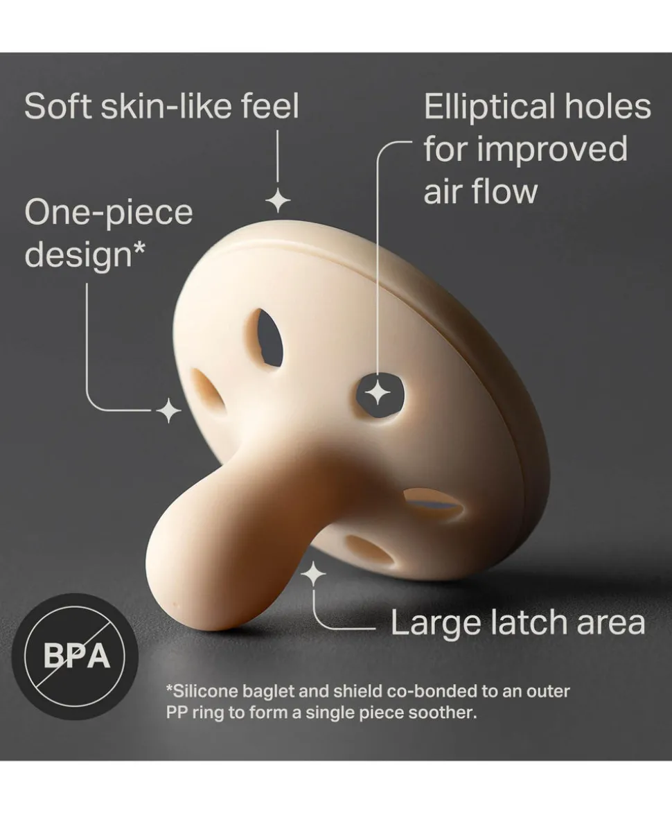 Tommee Tippee Breast-like Soothers 0-6m (2 Pack)