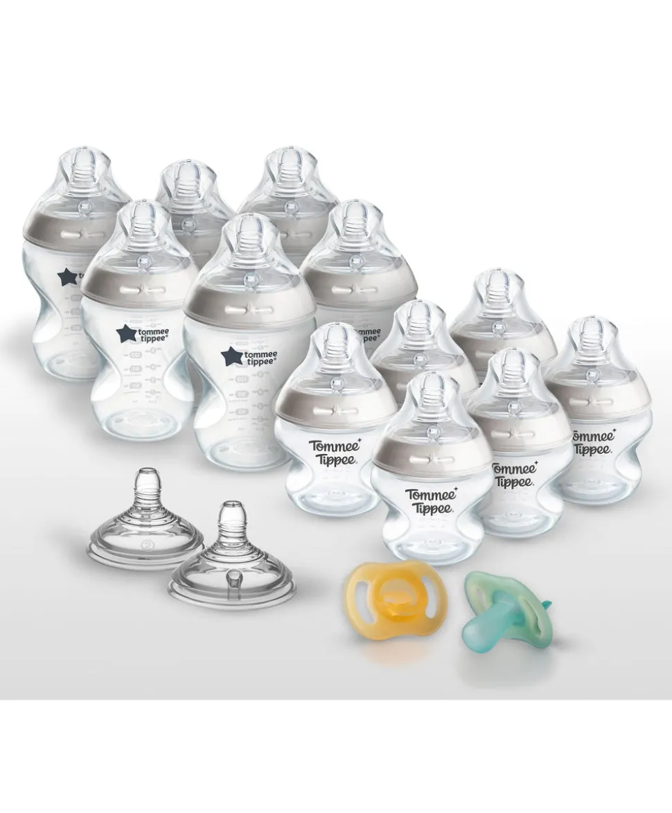 Tommee Tippee Natural Start Feeding and Soothing Bundle (16 Pieces)