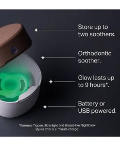 Tommee Tippee NightGlow Pod UV Soother Charger & Steriliser