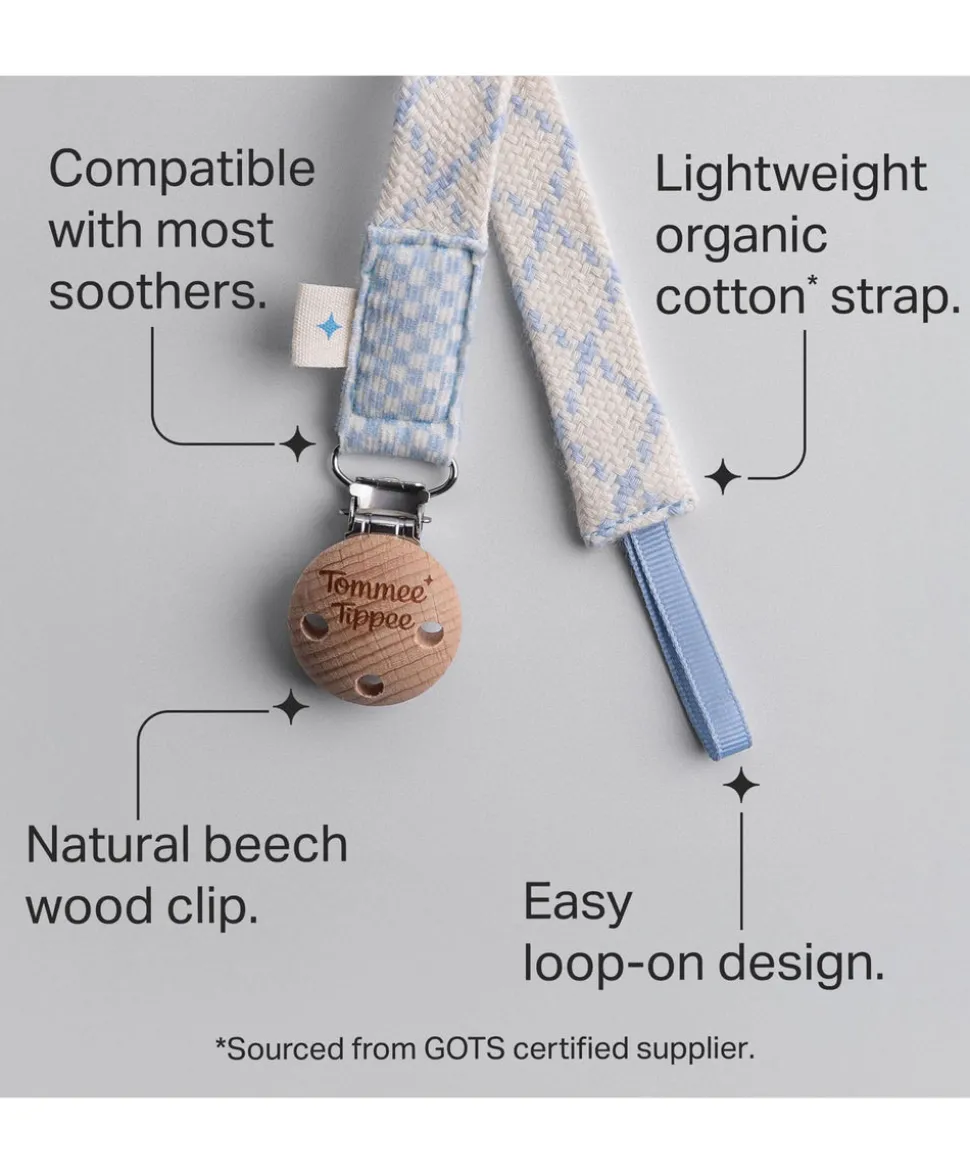 Tommee Tippee Soother Clip - Pink