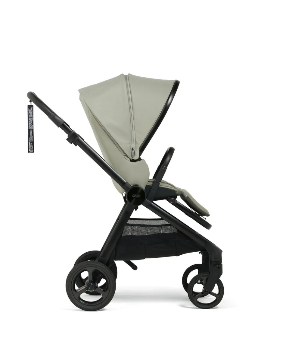 Vardo Complete Pushchair Bundle with Cybex Cloud T+ i-Size Rotating Baby Car Seat & Base (9 Pieces) - Sage