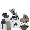 Vardo Complete Pushchair Bundle with Cybex Cloud T i-Size Rotating Baby Car Seat & Base (9 Pieces) - Heritage