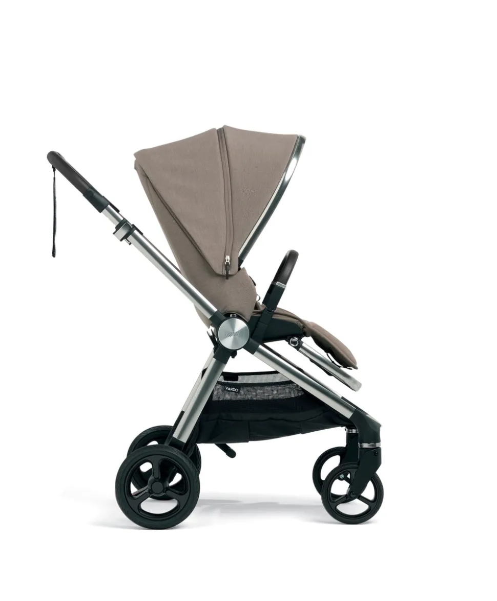 Vardo Complete Pushchair Bundle with Cybex Cloud T i-Size Rotating Baby Car Seat & Base (9 Pieces) - Heritage