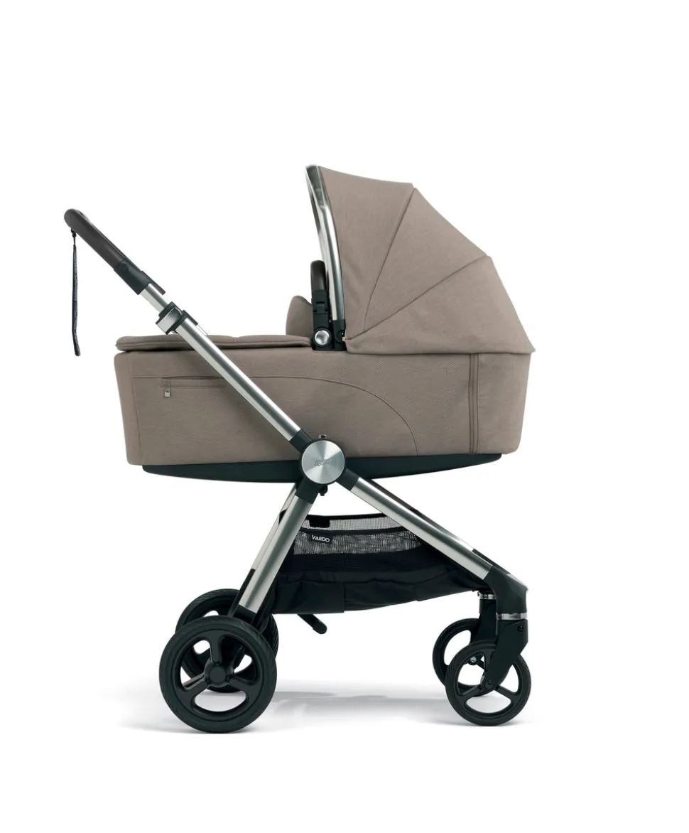Vardo Complete Pushchair Bundle with Cybex Cloud T+ i-Size Rotating Baby Car Seat & Base (9 Pieces) - Heritage