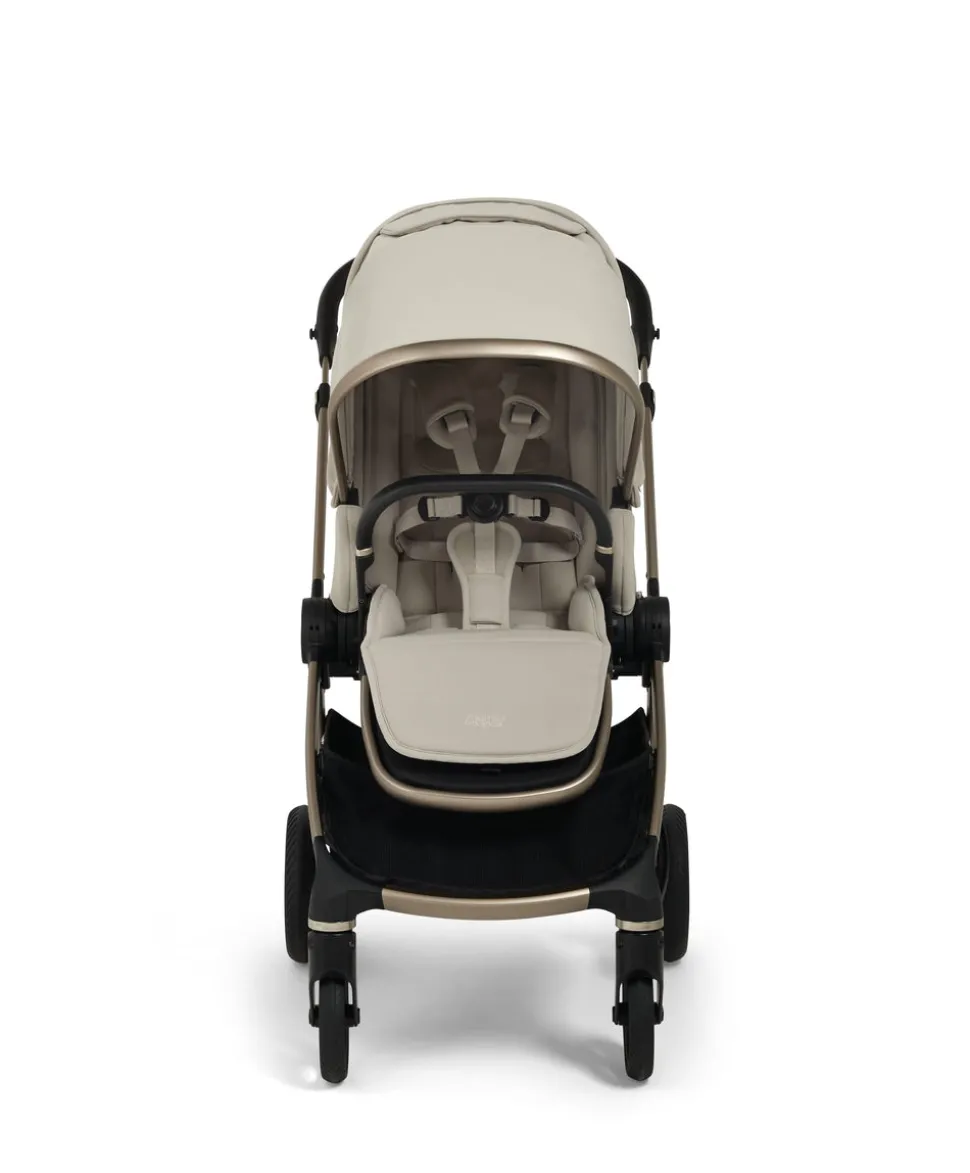 Vardo Pushchair Baby to Toddler Travel Bundle with Cybex Cloud T & Sirona T (10 Pieces) - Shell