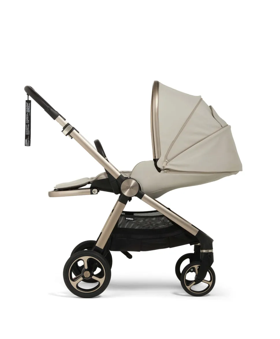 Vardo Pushchair Baby to Toddler Travel Bundle with Cybex Cloud T & Sirona T (10 Pieces) - Shell
