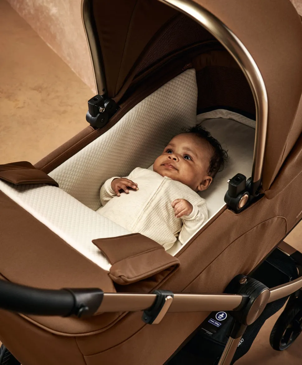 Vardo Pushchair Ultimate Newborn Bundle (12 Pieces) - Nutmeg