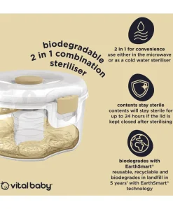 Vital Baby Nurture 2 in 1 combination steriliser