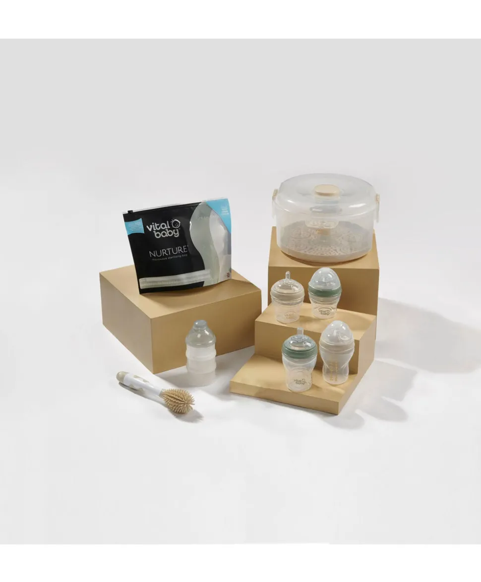 Vital Baby Nurture Microwave Sterilising Set