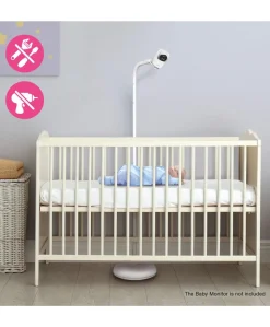 VTech RM7766HD 7inch Smart Pan & Tilt Baby Monitor & Camera Floorstand - White