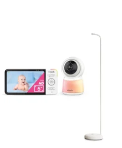 VTech RM5755HD 5 Smart Baby Monitor & Camera Floorstand - White