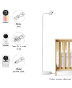 VTech RM5755HD 5 Smart Baby Monitor & Camera Floorstand - White