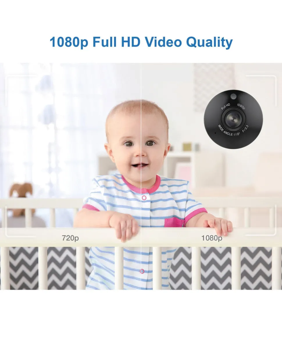VTech RM5755HD 5 Smart Baby Monitor & Camera Floorstand - White