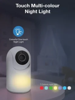 VTech VM5467 5inch Pan & Tilt Video Monitor with Night Light