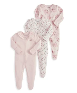 Watercolour Sleepsuits (Pack of 3)