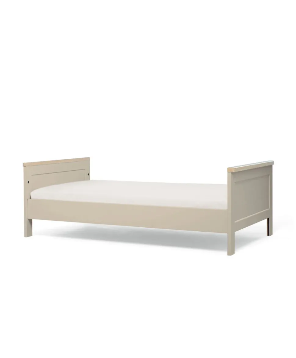 Wedmore 3 Piece Cotbed Range with Dresser Changer & Wardrobe - Cashmere/Oak