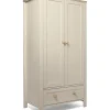 Wedmore 3 Piece Cotbed Range With Premium Dual Core Mattress - Cashmere/Oak
