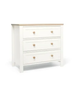 Wedmore 2 Piece Cotbed Set with Dresser Changer - White/Oak