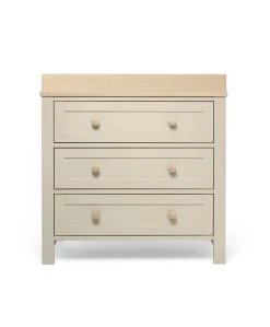 Wedmore 2 Piece Cotbed Set With Dresser Changer - Cashmere/Oak