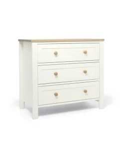 Wedmore 3 Piece Small Cotbed Range with Premium Dual Core Mattress - White/Oak
