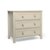 Wedmore 3 Piece Small Cotbed Range With Dresser Changer & Wardrobe - Cashmere/Oak