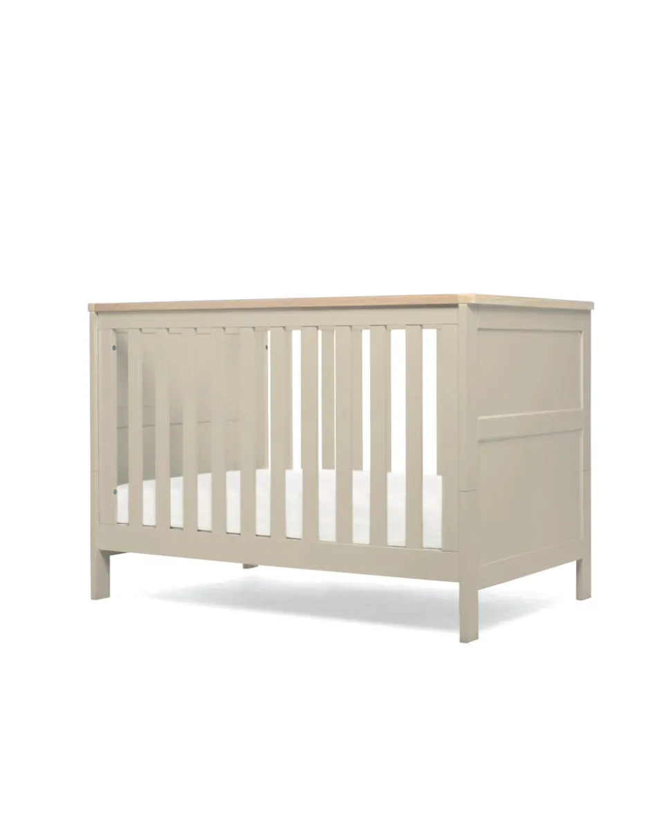 Wedmore Small Cotbed Set With Dresser Changer - Cashmere/Oak