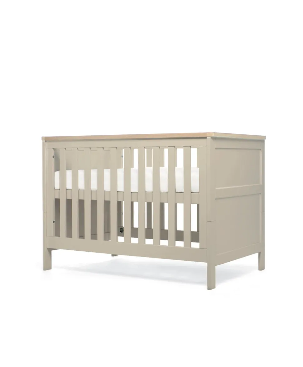 Wedmore Small Cotbed Set With Dresser Changer - Cashmere/Oak
