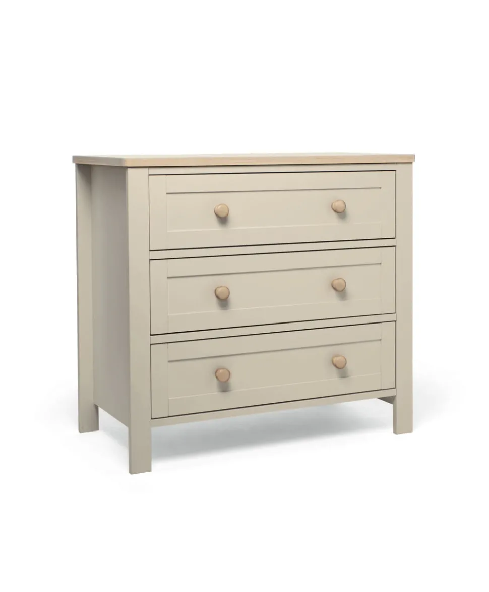 Wedmore Small Cotbed Set With Dresser Changer - Cashmere/Oak