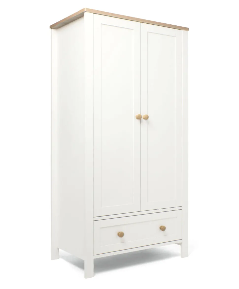 Wedmore Wardrobe - White/Oak