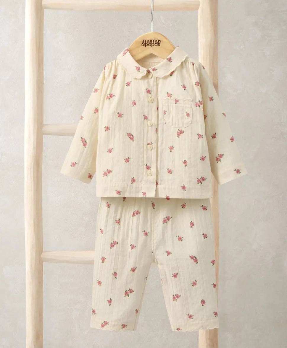 Woven Rose Pyjamas
