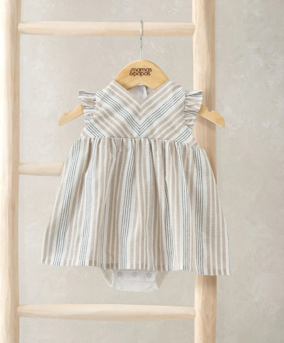 Woven Stripe Dress